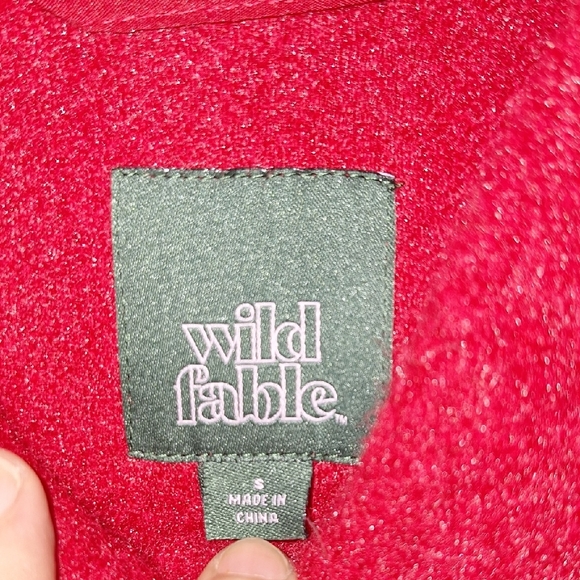 Wild Fable Red Utility Jacket Size S - Picture 6 of 8